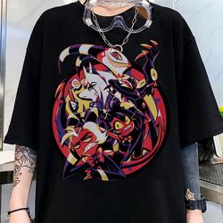 hazbin hotel shirt, helluva boss shirt, dark comedy shirt, angel dust shirt, alastor shirt, charlie morningstar shirt, u
