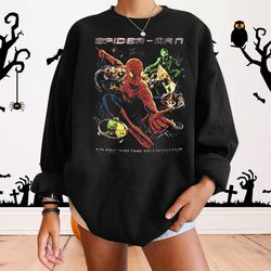 limited spider man vintage 90s t-shirt, gift for woman and man unisex t-shirt, sweatshirt