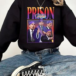 retro prison mike shirt-the office shirt,michael scott shirt,steve carell shirt,michael scott sweatshirt,michael scott s