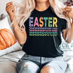bunny sweatshirt funny easter day shirt hoppy easter shirt joyful easter t-shirt