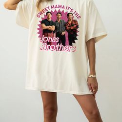 sweet mama it's the jonas brothers shirt/ jonas brothers tour shirt/ vintage jonas brothers shirt/ 90's jonas tee/ jonas