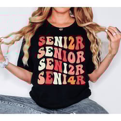 2024 shirt, retro font, senior retro shirt, 2024 seniors shirt, senior 2024 retro shirt, class of 2024 senior shi