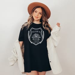 personalized book club t-shirt, custom name shirt, book lover shirt, reading inspiration, teacher shirt, school shirt, p