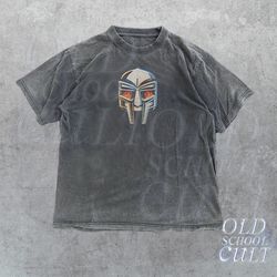 metal face y2k graphic t-shirt | madvillain metal face tee | retro unisex 90s tee