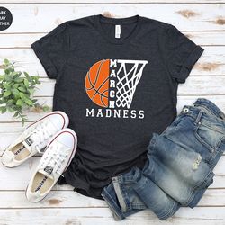 march madness t-shirt, basketball shirt, game day shirt, basketball season shirt, sports mom shirt, match day shirt, sch
