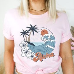 aloha shirt hawaii shirt hawaii vacation shirt aloha hawaii shirt hawaii trip shirt travel shirt sea shirt retro summer