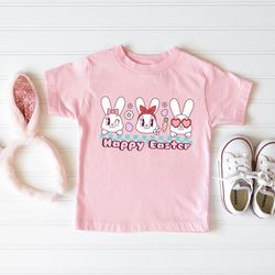 happy easter bunny shirt easter bunny shirt retro easter shirt rabbit shirt cute easter shirt toddler easter shirt kids
