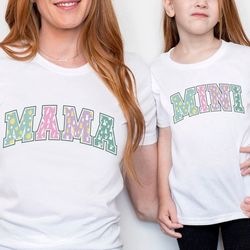 easter day shirt mama and mini easter shirt retro easter shirt mom and daughter sweatshirt cute easter sweatshirt gifts