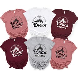 disney bachelorette shirts, disney bride shirt, disney bachelorette party shirts, disney bridesmaid shirts, disney brida