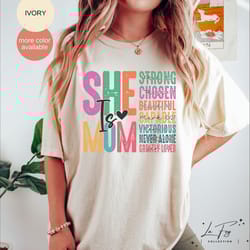 mother's day shirt, gift for mom, retro mom tee, mom bible verse shirt