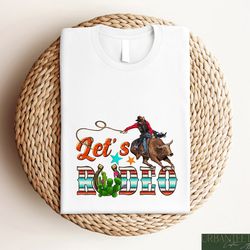 cool rodeo life sweatshirt, cowboy rope y2k crewneck, western cowboy gift, horseshoe shirt