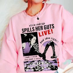 olivia rodrigo guts tour 2024 sweatshirt, olivia rodrigo bootleg rap tee, olivia rodrigo t-shirt hoodie, guts tour 2024