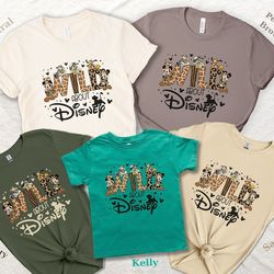 wild about disney animal kingdom shirt, disney animal kingdom family shirts for safari trips, animal kingdom shirts for