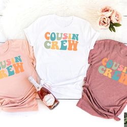 cousin crew shirts for kids, big cousin shirt, matching cousin t-shirt, beach cousin crew shirt, cousin group shirts, fa