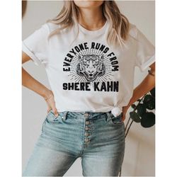 jungle book shirt shere kahn tiger shirt