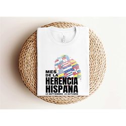 hispanic heritage month shirt, mes de la herencia hispana shirt, mexican shirt, corazon latino shirt, countries flags ce