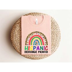 national hispanic heritage month shirt, rainbow all countries shirt, gift for spanish, latin american tee, latina women