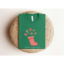 christmas socks shirt, christmas family shirts, cute christmas shirt, christmas tees for women, christmas gift shirt, ch