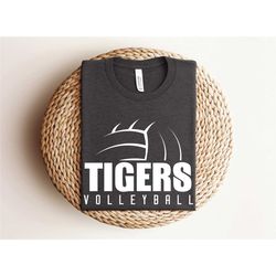 tigers voleyball shirts, team sports shirt, tiger game day shirt, school spirit shirts, tiger team shirt, tigers shirt,