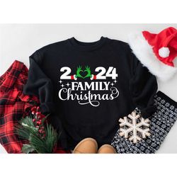 christmas family 2024 sweatshirt, family christmas hoodie, xmas family sweatshirt, family matching christmas gift, chris