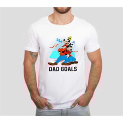 disney goofy & max dad goals shirt, father's day gift, retro 90s goofy dad shirt, funny father's day shirt, goofy movie