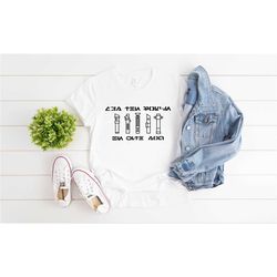 star wars may the force be with your in aurebesh, star wars mickey head shirt, matching disney t-shirt, galaxy edge, dis