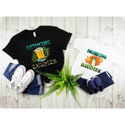 Drinking Buddies Shirts, Milk And Beer T-Shirts, Matching Father Son Daughter Shirt, Dad and Baby Matching Shirts, Fathe