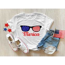 merica sunglasses shirt, 4th of july shirt, patriotic shirt, independence day shirt, america sunglasses shirt, merica sh