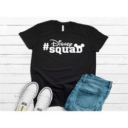 disney family shirt, disney squad shirt, disney trip, disney squad shirt, disney trip shirts, mickey minnie matching tee