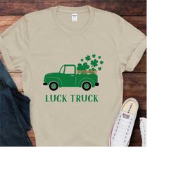trendy luck truck shirt, st patricks day shamrocks shirt, saint patrick lucky shirt,trendy st patricks day t-shirt,st pa