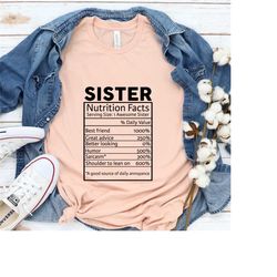 sister birthday gift sweatshirt, funny sister life shirt, custom cool sister vibes hoodie, sarcastic sister sweater,funn