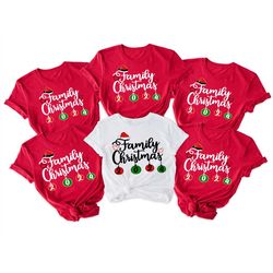 family christmas shirts, custom family christmas shirt, christmas family matching shirts, happy new year 2024 shirts, ch