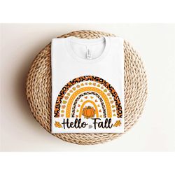 leopard pumpkin shirt, cheetah pumpkin shirt, thanksgiving shirt, thankful shirt, fall shirt, hello pumpkin shirt, famil
