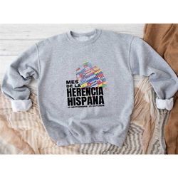 hispanic heritage month sweatshirt, hispanic heritage sweatshirt, hispanic heritage hoodie, mexican sweatshirt, latina s