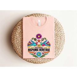 happy national hispanic heritage month tree shirt, hispanic heritage shirt, hispanic shirt, national hispanic heritage m