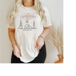 carl and russell travel co shirt | disney up shirt | disney park outfit