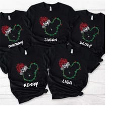 personalized disney family christmas shirts,christmas disney vacation, family christmas party, christmas gift, christmas