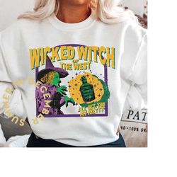 wicked witch sweatshirt, retro halloween sweatshirt, wizard sweatshirt, witch sweatshirt, fall sweatshirt