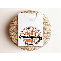 2023 family thanksgiving shirts, family thanksgiving shirt, funny matching fall family shirts, pumpkin shirt, thanksgivi