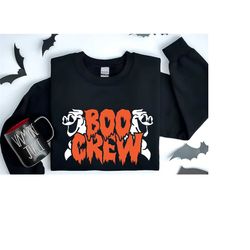 the boo crew shirts, halloween family matching shirt,