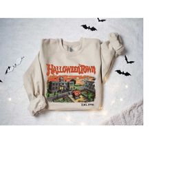 halloweentown est 1998 sweatshirt, halloweentown university, retro halloweentown