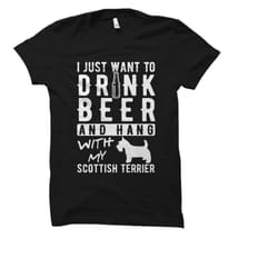 scottish terrier shirt. scottish terrier gift. scottish terrier