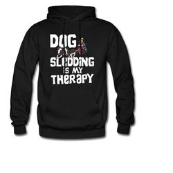 dog sledding hoodie. dog sled gift. husky gift.