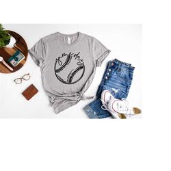 baseball t-shirt, game day baseball, women baseball tee,