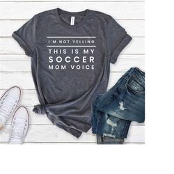 soccer mom voice shirt, soccer mom, mom shirt,