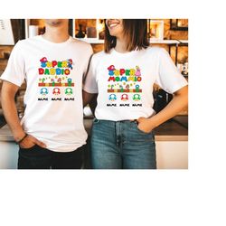personalized super daddio game shirt,super mommio shirt,father&39s day,super