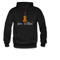 cello hoodie. cello sweater. cello clothing. cellist pullover.