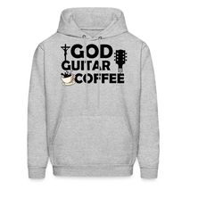 christian rock gift. guitar hoodie. guitar gift. christian