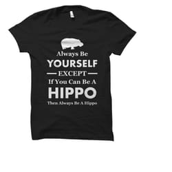 hippo shirt. hippo gifts. hippo t-shirts. hippopotamus shirt.