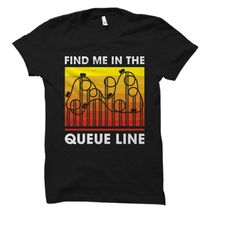 amusement park shirt. roller coaster shirt. gift for
